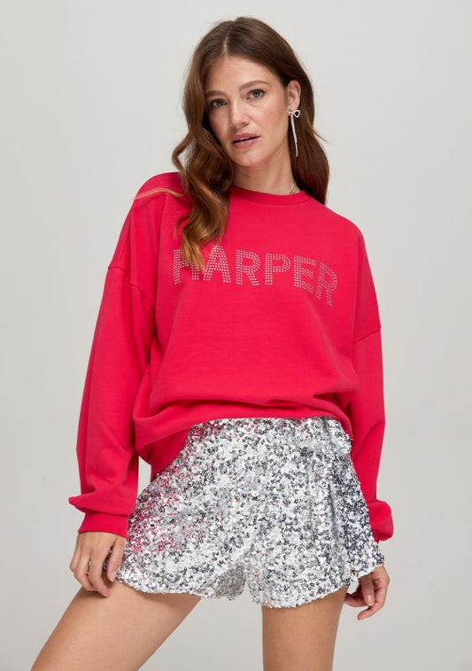 SWEATER RHINE RED | HARPER & YVE