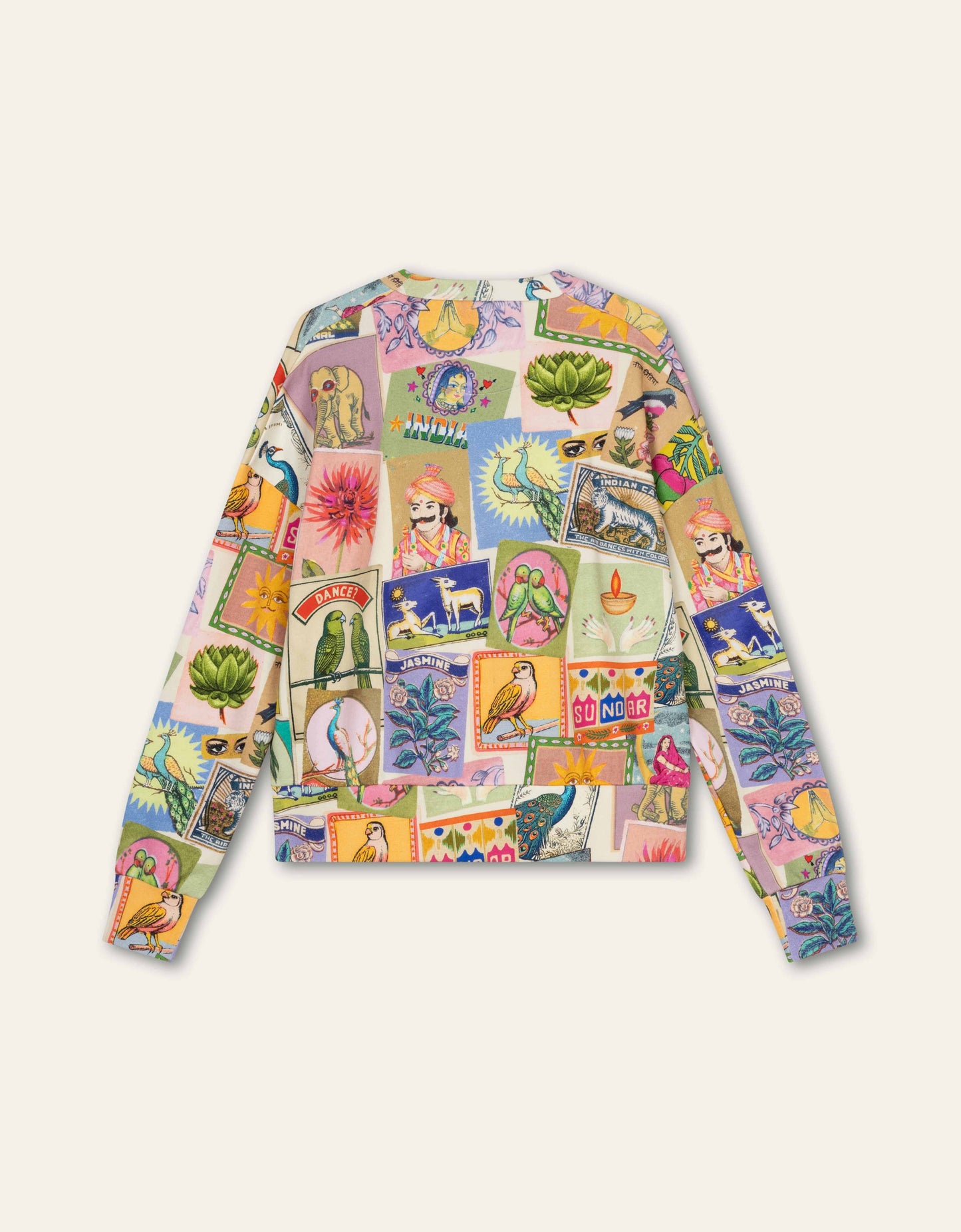 HARPER SWEAT L/S CREW TOP ALMOND OIL | OILILY