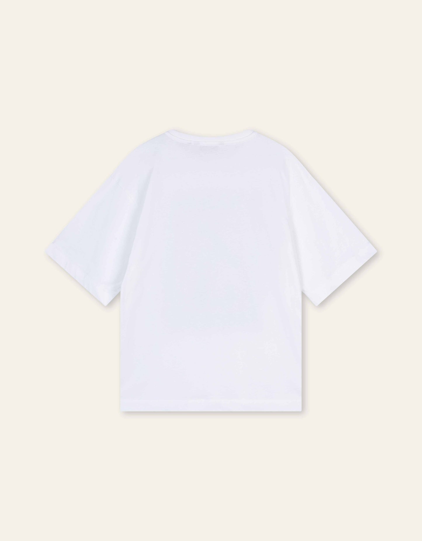 TERNI JERSEY CREW TOP WHITE | OILILY