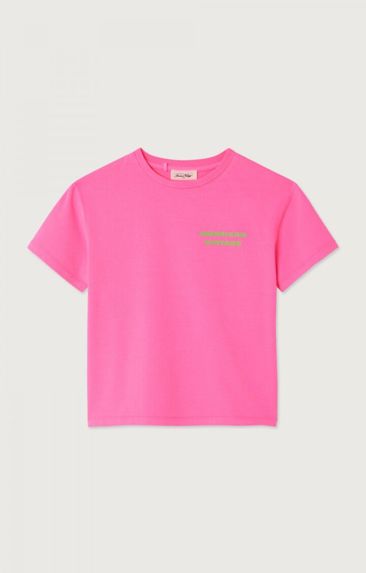 T-SHIRT FIZVALLEY NEONROZE | AMERICAN VINTAGE