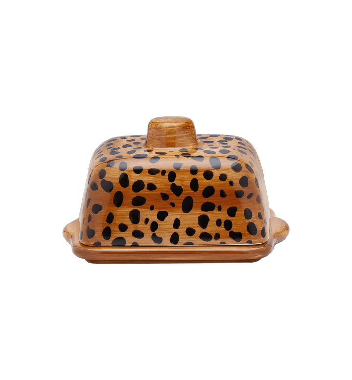 LEOPARD BUTTER DISH | ANNA + NINA