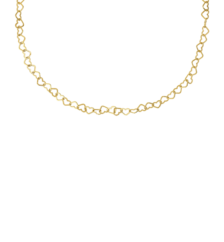 LINKED HEARTS NECKLACE | ANNA + NINA