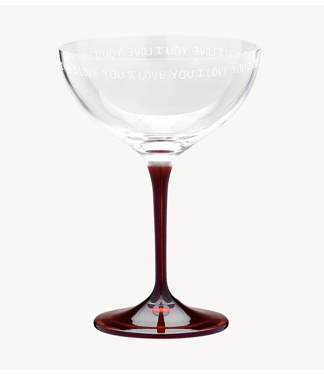 CHAMPAGNEGLAS I LOVE YOU | ANNA + NINA