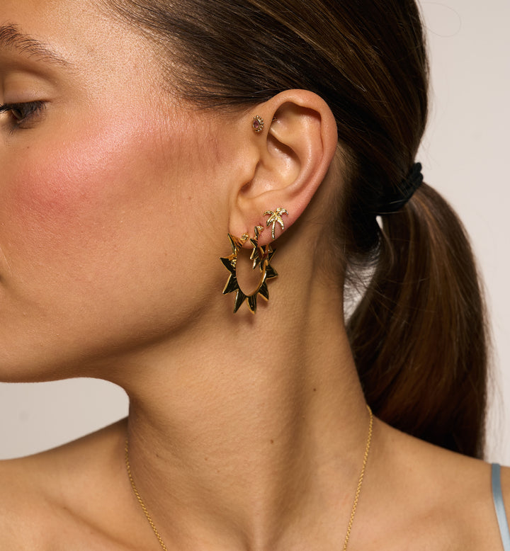SMALL SOLEIL EARRINGS | ANNA + NINA