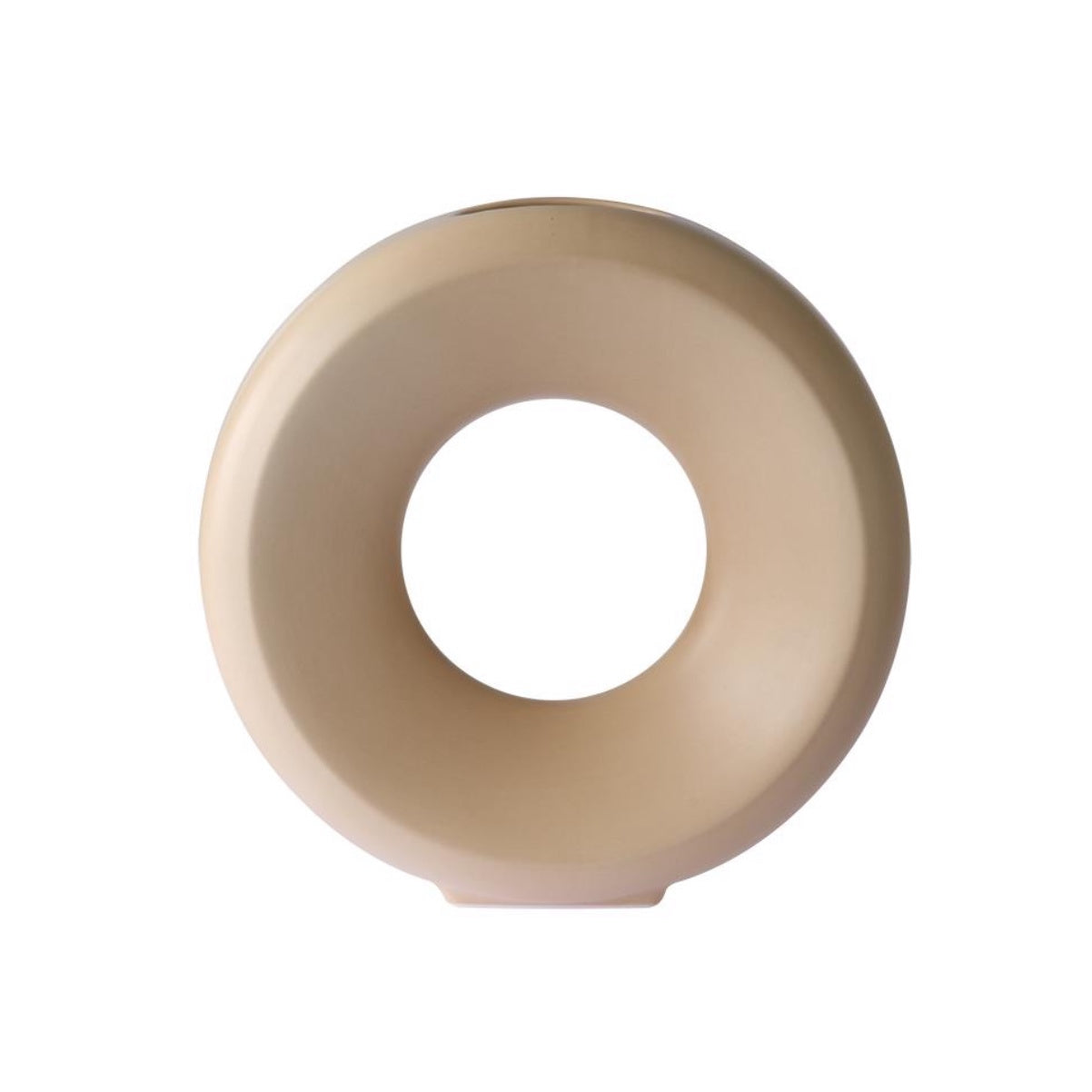 VAAS BEIGE ROND | HKLIVING