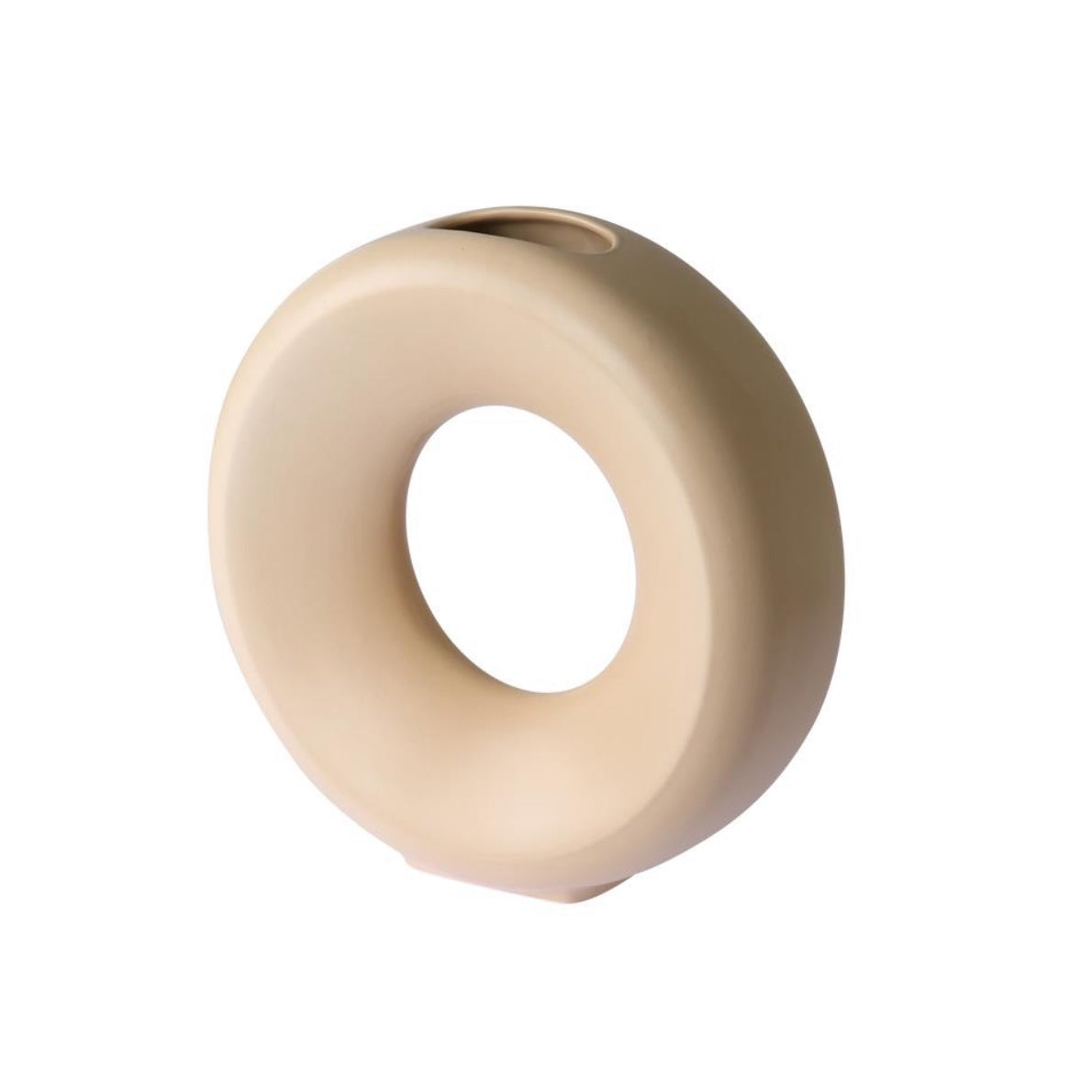 VAAS BEIGE ROND | HKLIVING