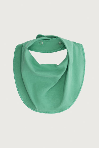 BABY BIB BRIGHT GREEN | GRAY LABEL