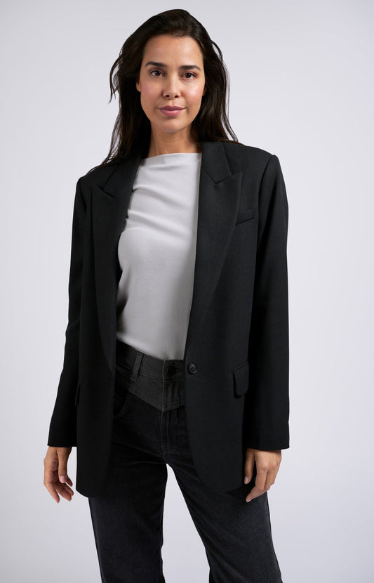 OVERSIZED BLAZER ANTRACITE | YAYA