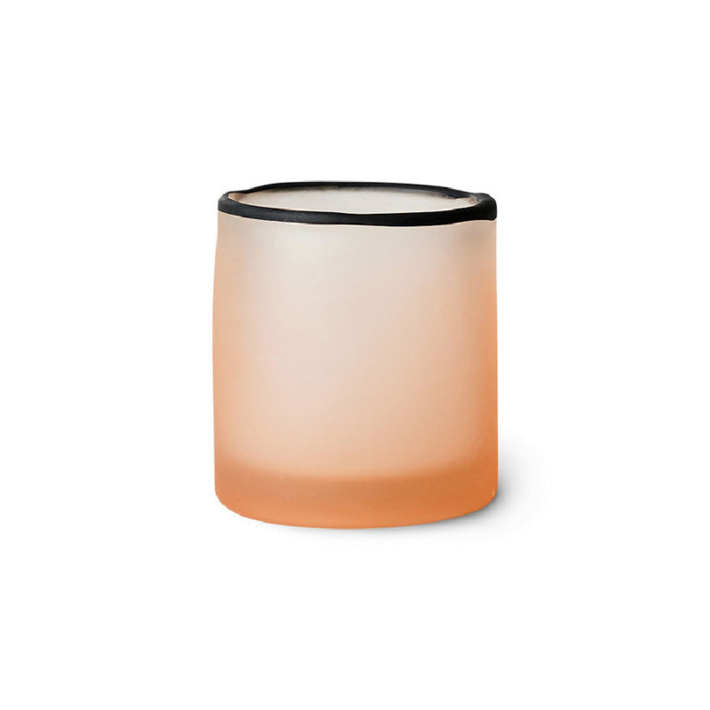 WAXINELICHTHOUDER BLUSH GLAS | HK LIVING