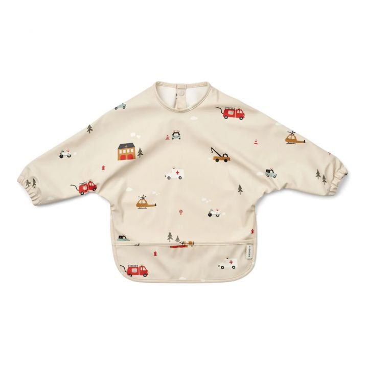 MERLE CAPE BIB EMERGENCY VEHICLES | LIEWOOD