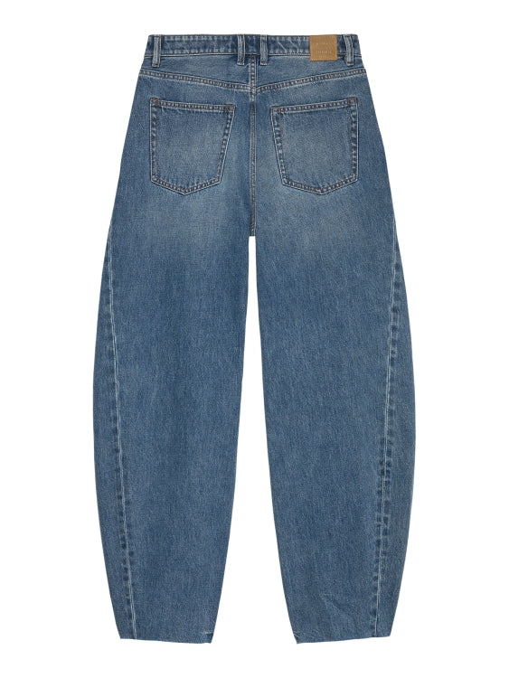 SUPER BARREL FIT JEANS MEDIUM BLUE | CATWALK JUNKIE
