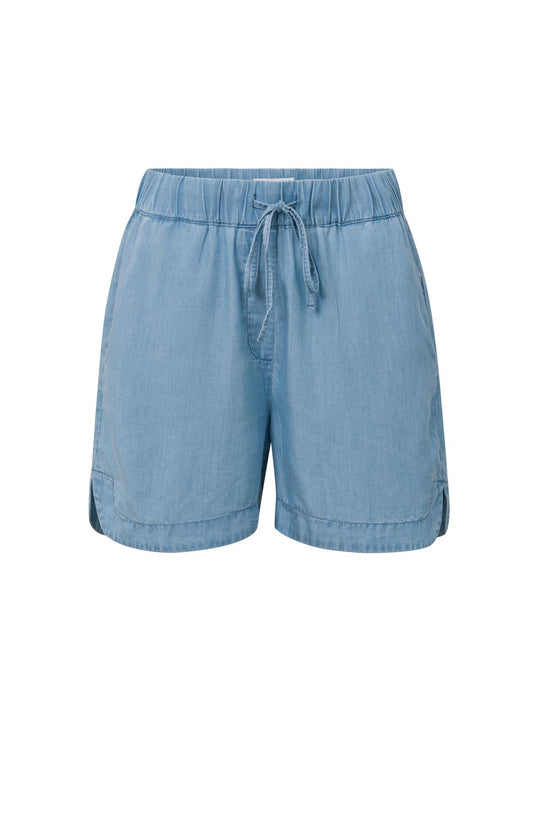 LUCHTIGE CHAMBRAY SHORT | YAYA