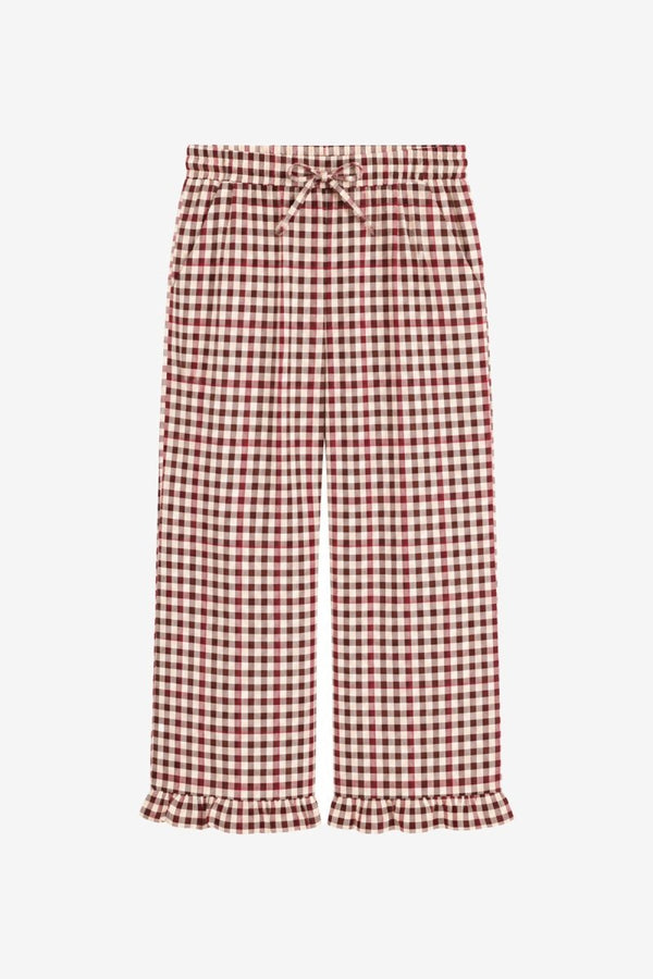 TATE TROUSERS BORDEAUX