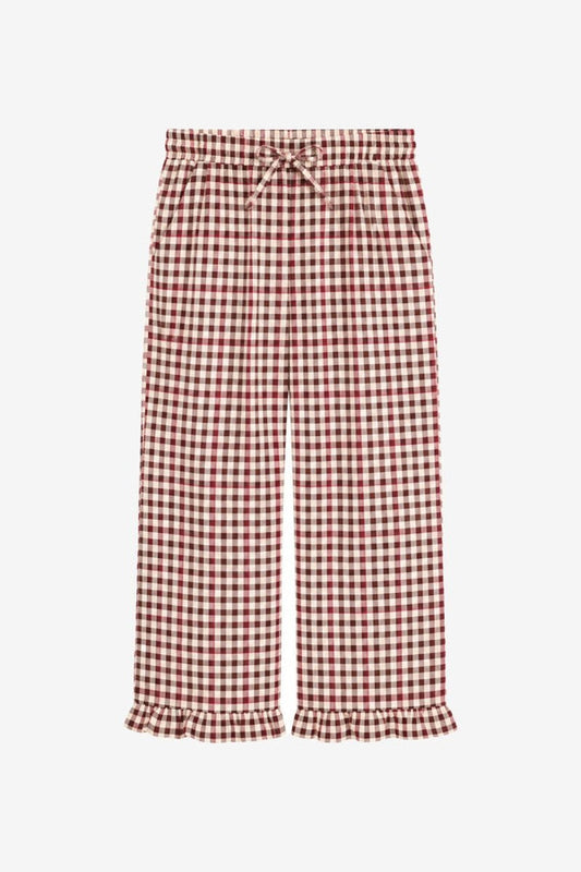 TATE TROUSERS BORDEAUX | THE NEW CHAPTER
