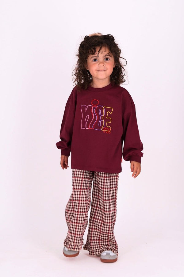 MATTIE LONGSLEEVE BORDEAUX