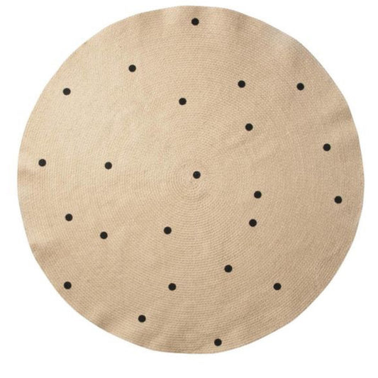 VLOERKLEED LARGE BLACK DOTS | FERM LIVING