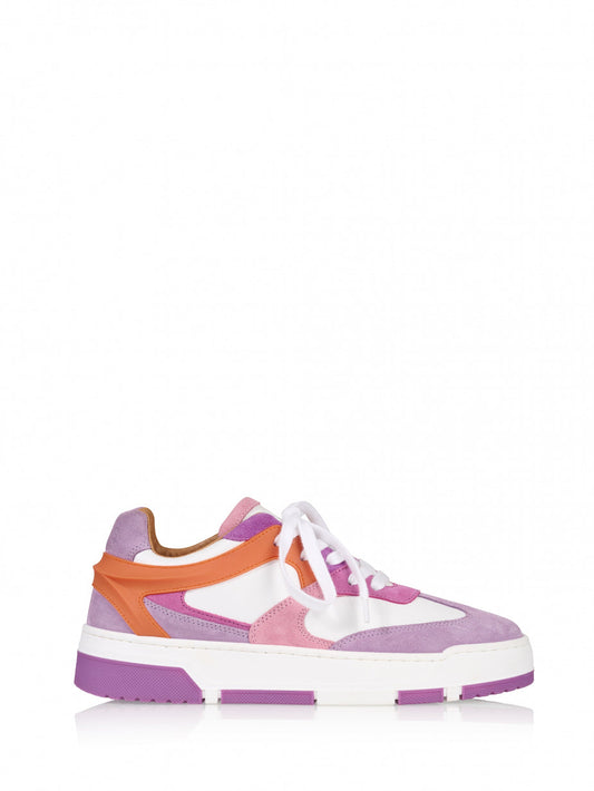 DURBAN SUEDE SNEAKER PURPLE ORANGE | DWRS