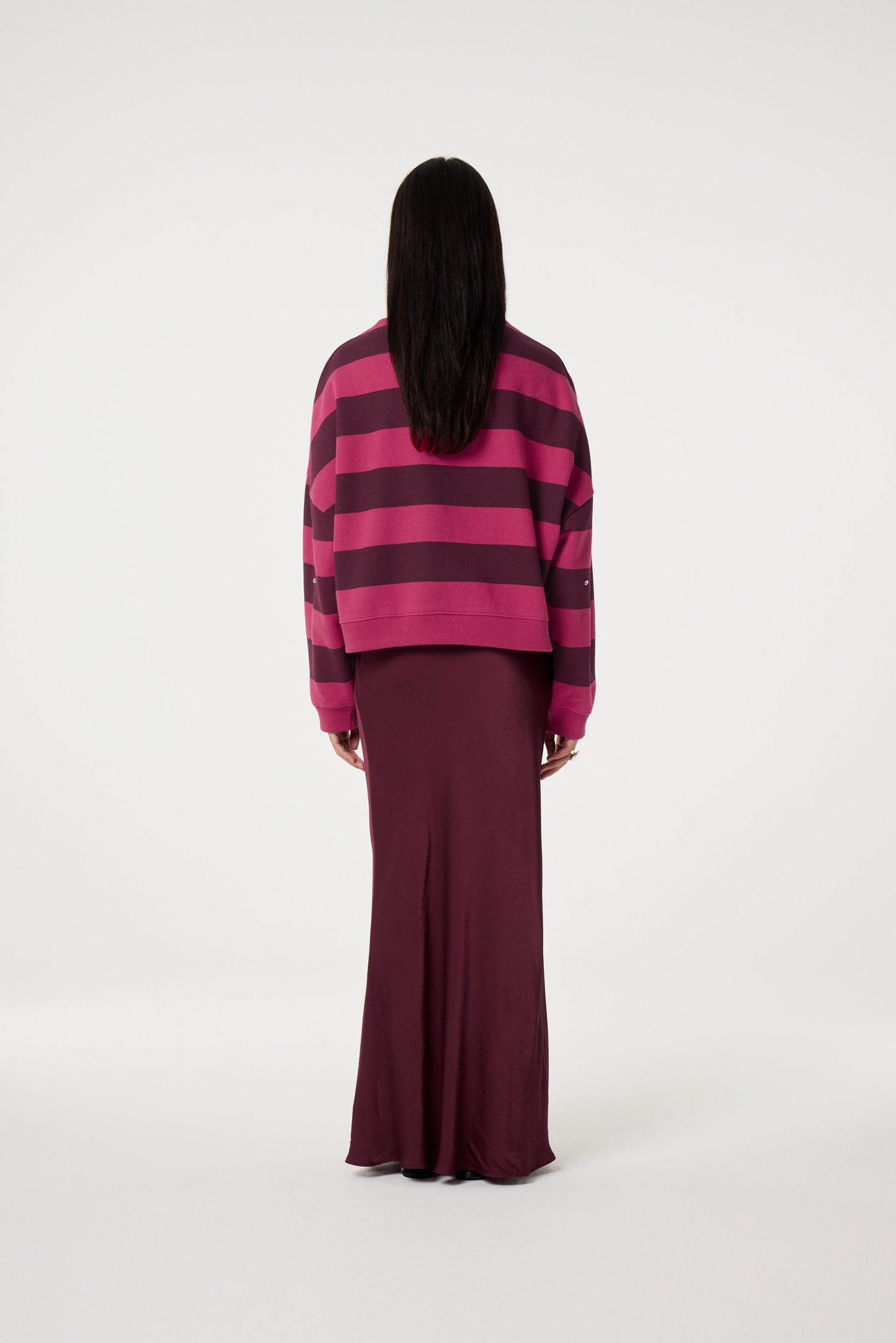 RONNY SWEATER DEEP BURGUNDY | FABIENNE CHAPOT