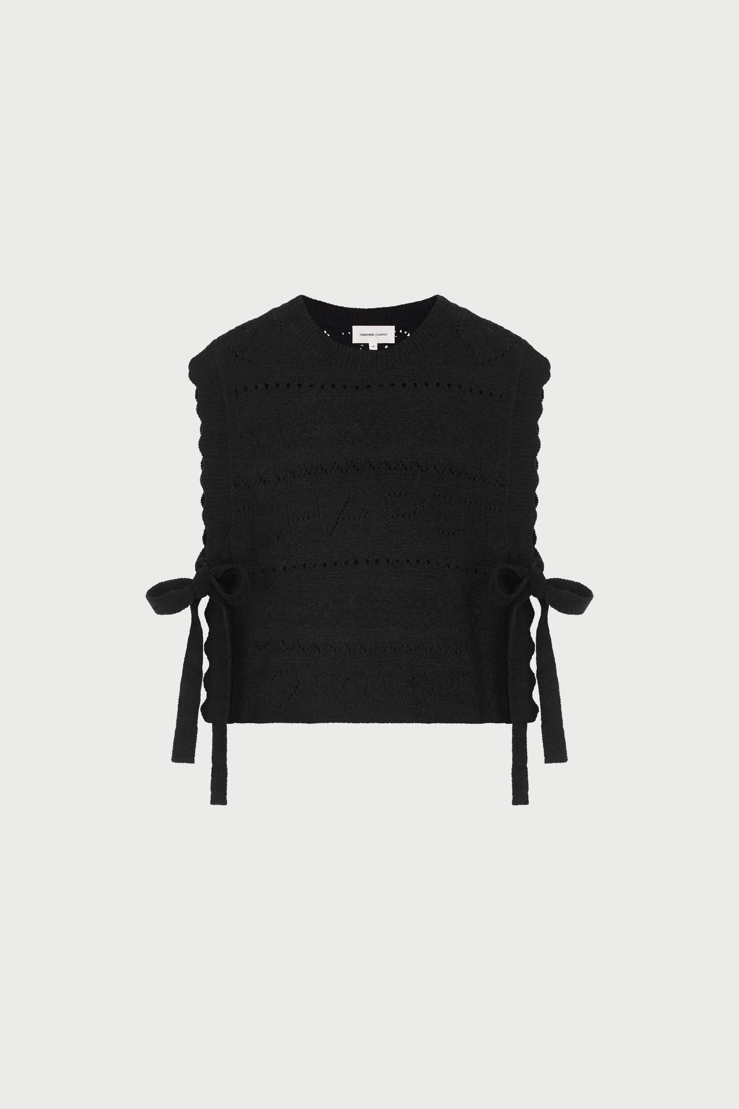 KAMILLA TOP BLACK | FABIENNE CHAPOT