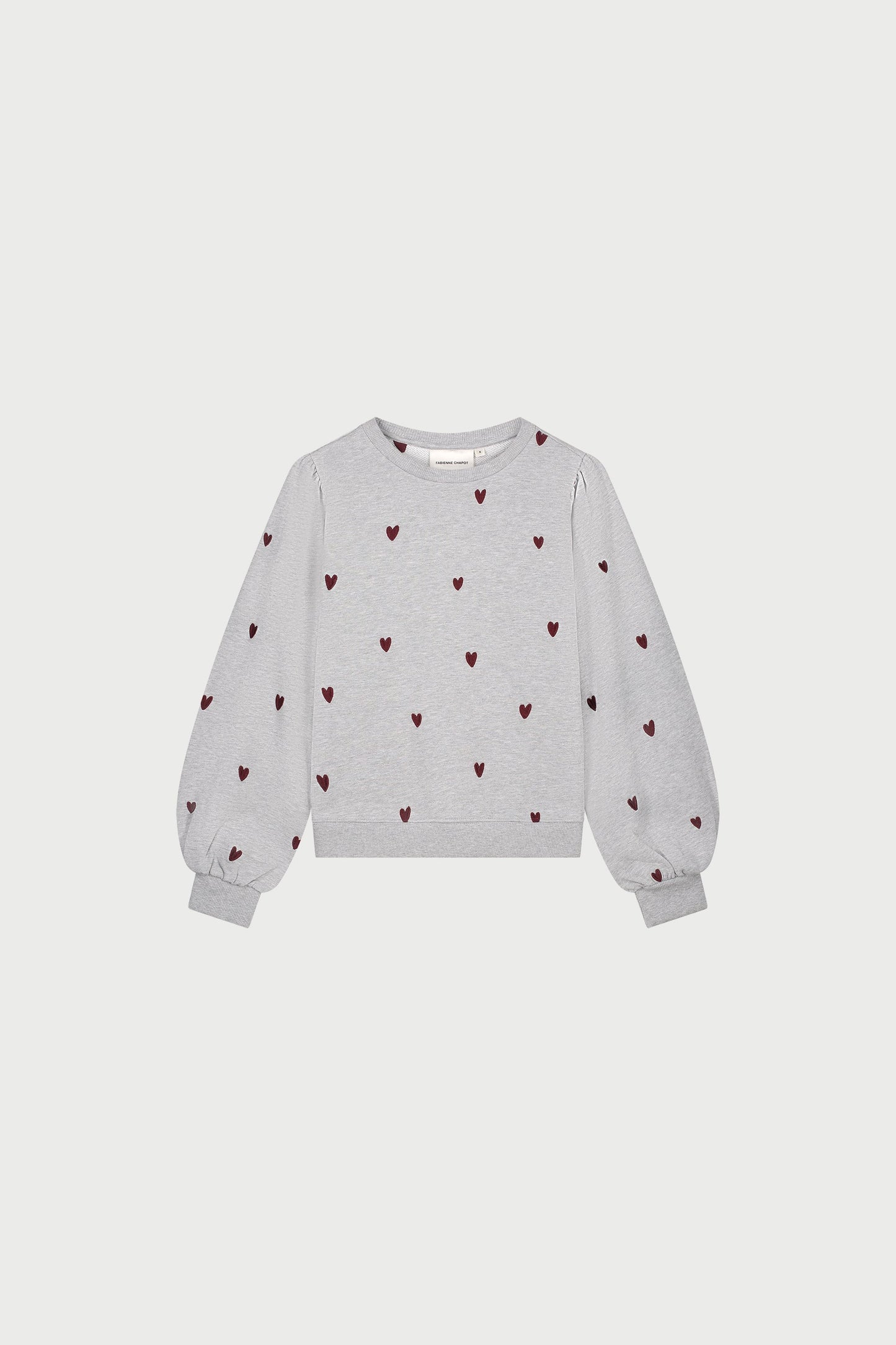 DINA SWEATER GREY MELANGE | FABIENNE CHAPOT