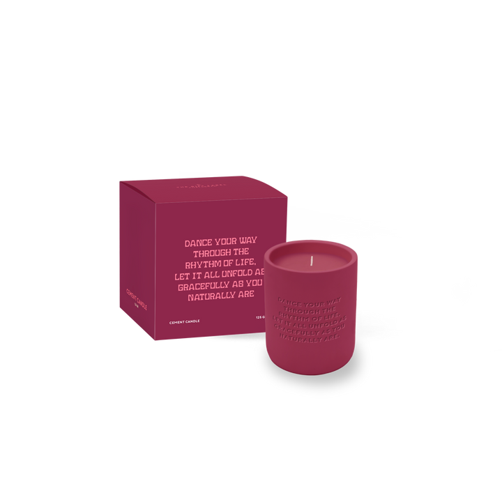 CEMENTED CANDLE 170GR STUDIO DANCE YOUR WAY | THE GIFT LABEL