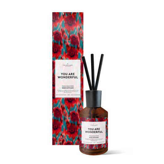REED DIFFUSER 250 ML YOU ARE WONDERFUL | THE GIFT LABEL