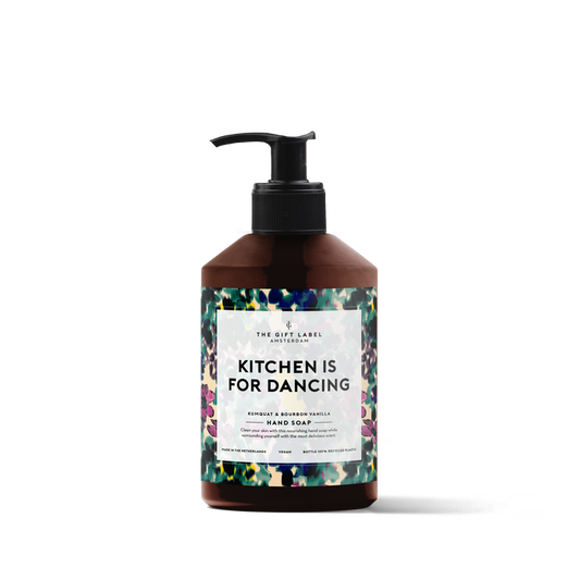 HAND SOAP 400 ML KITCHEN IS FOR DANCING | THE GIFT LABEL