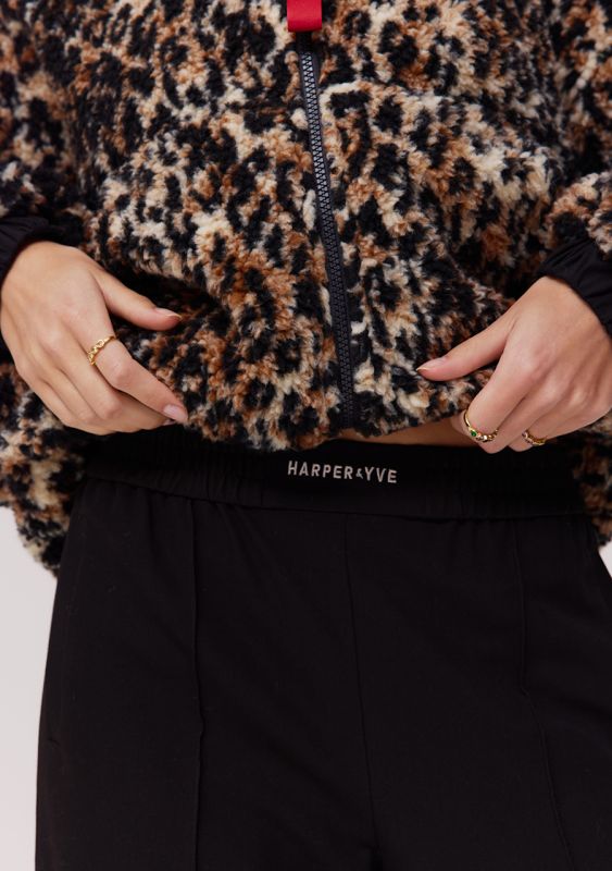 BROEK DORA ZWART AW25 | HARPER & YVE