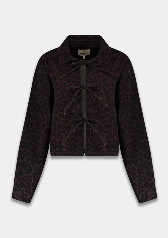 JACKET WALLY DARK CHOCOLAT | HARPER & YVE
