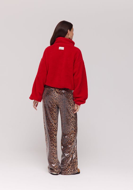 DAGMAR SWEATER POPPY RED | HARPER & YVE