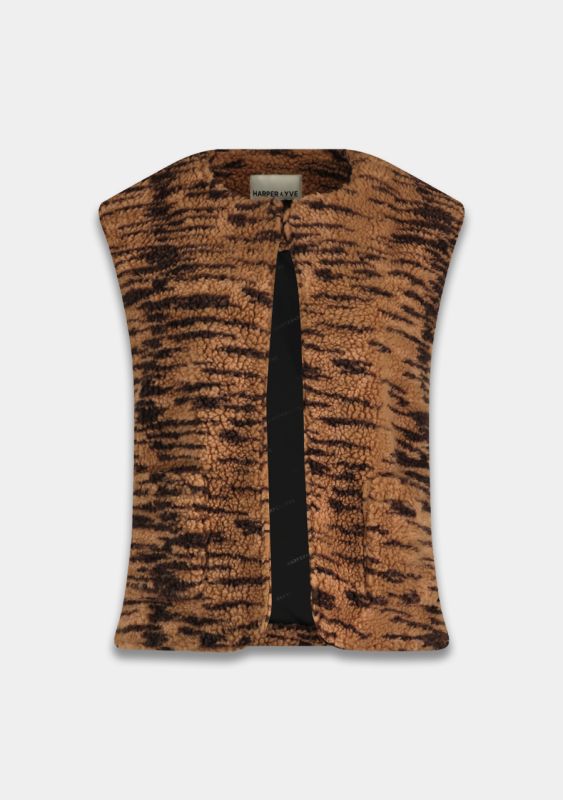 GILET DEMI TRASHY TIGER | HARPER & YVE