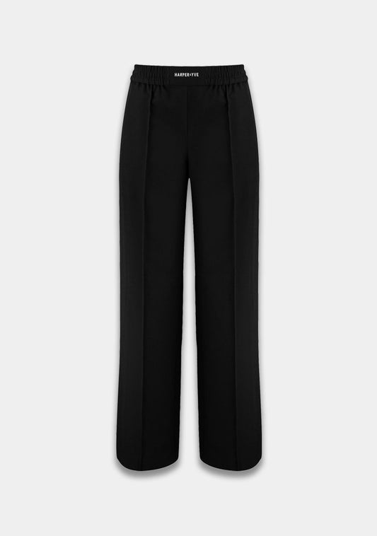 BROEK DORA ZWART AW25 | HARPER & YVE