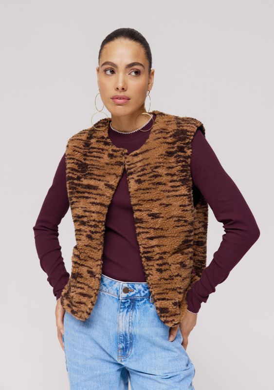 GILET DEMI TRASHY TIGER | HARPER & YVE
