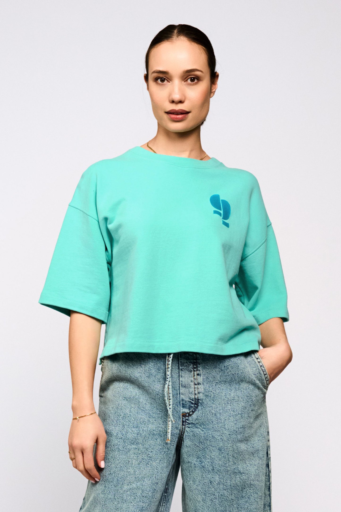 JOTT SWEATER POOL BLUE | SPOOQ