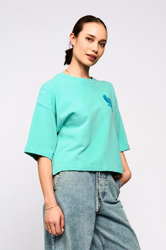 JOTT SWEATER POOL BLUE | SPOOQ