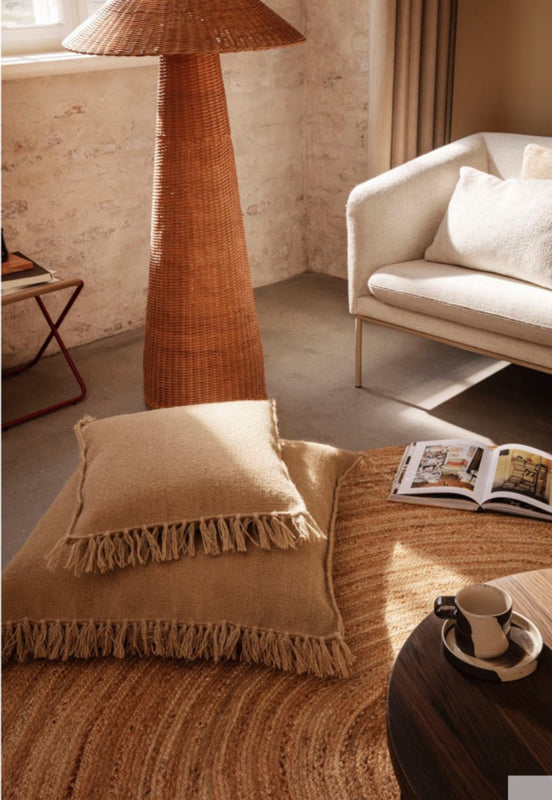 KELIM FRINGE SAND KUSSEN | FERM LIVING