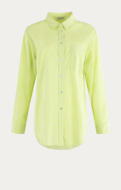 LAUREN BLOUSE POISON GREEN | ANNA BLUE