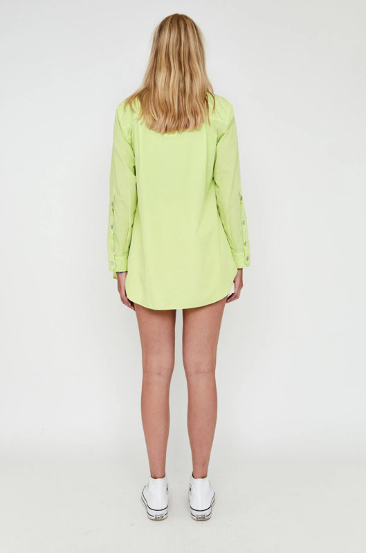 LAUREN BLOUSE POISON GREEN | ANNA BLUE