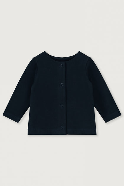 BABY CARDIGAN NEARLY BLACK | GRAY LABEL