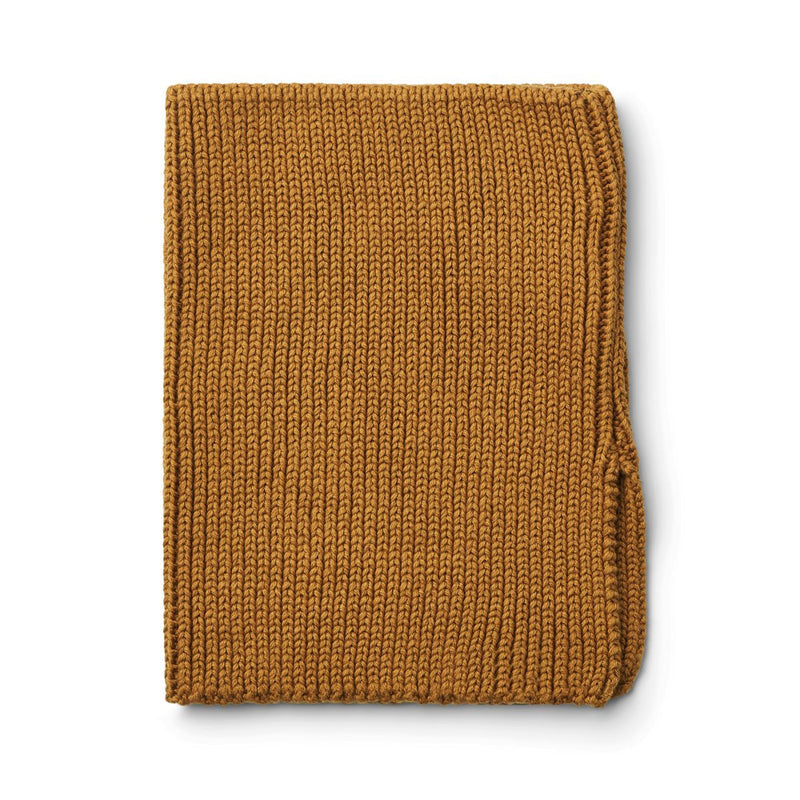 MATHIAS NECK WARMER GOLDEN CARAMEL | LIEWOOD