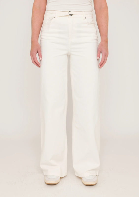 OFF WHITE WIDE JEANS | ANNA BLUE