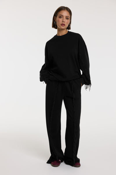 DANI SWEATER BLACK | REFINED DEPARTMENT