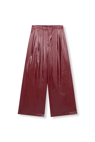BIBI PANTS ROOD PU | REFINED DEPARTMENT