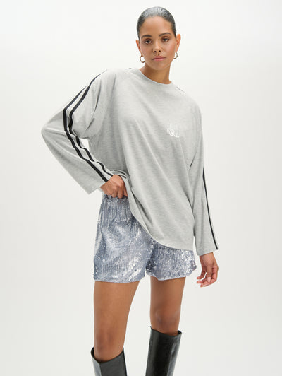 NATALIE T-SHIRT GREY | REFINED DEPARTMENT