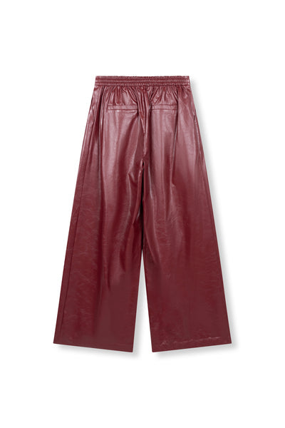BIBI PANTS ROOD PU | REFINED DEPARTMENT