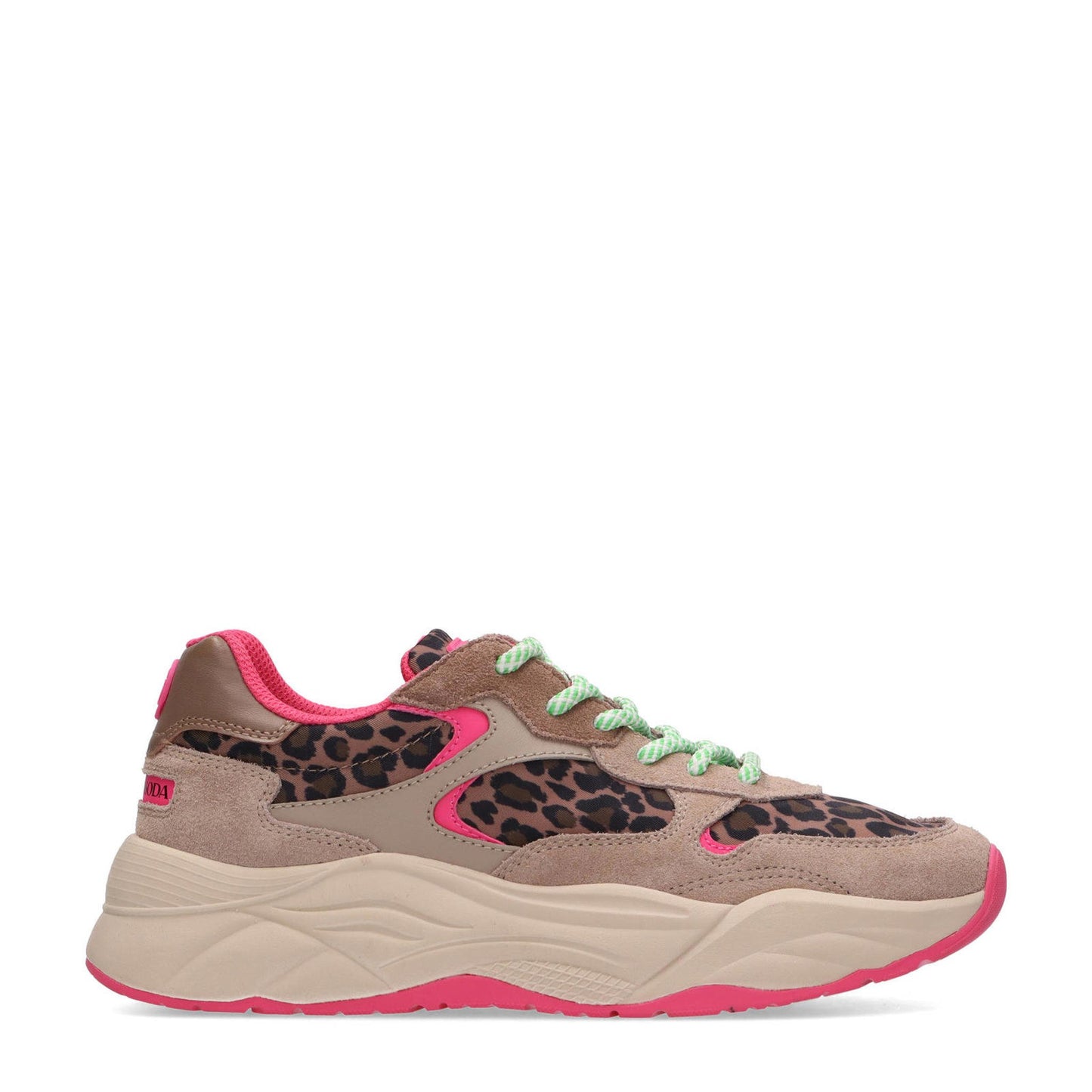 CELEST SNEAKER BEIGE PANTER ROZE | SCOTCH & SODA
