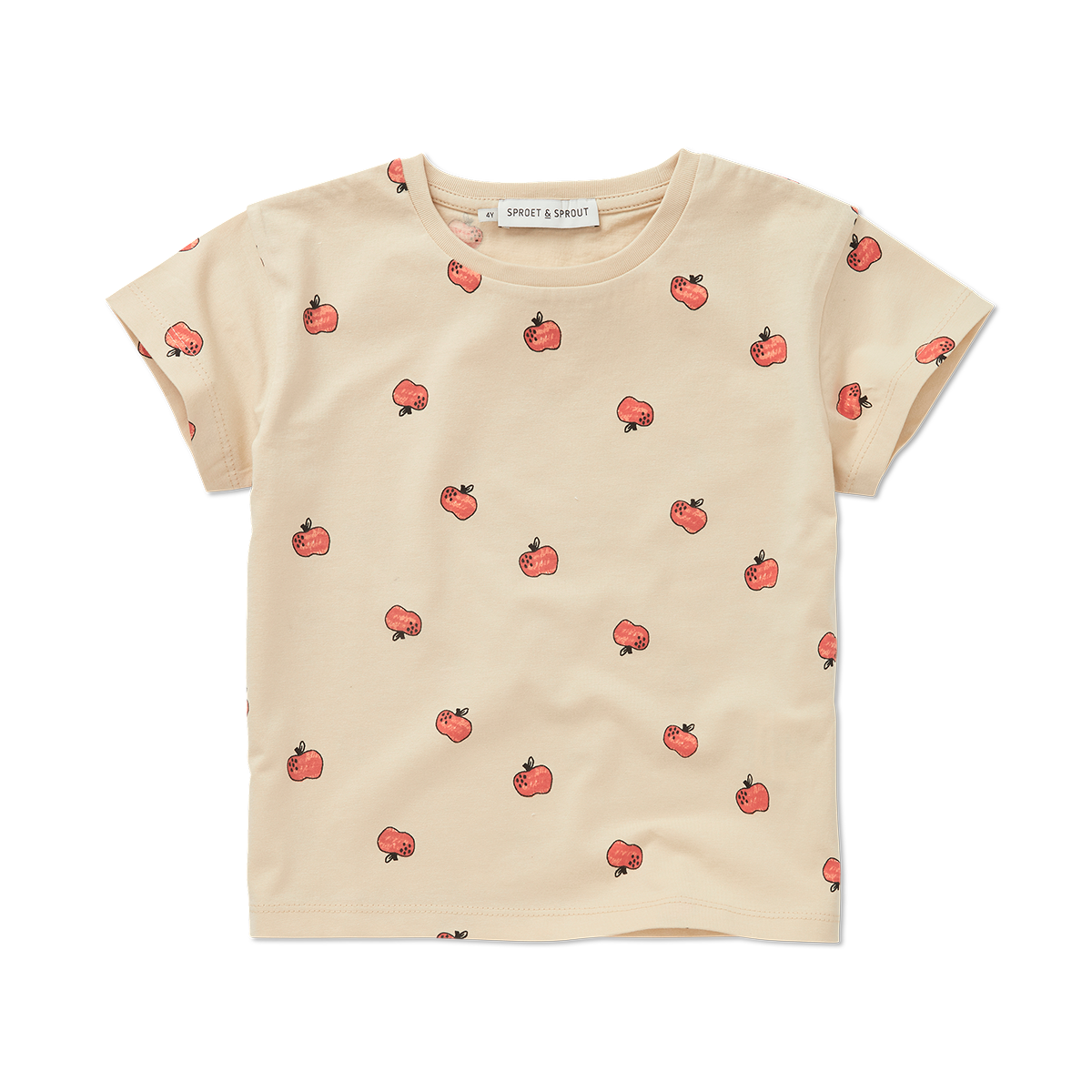 T-SHIRT APPLE PRINT | SPROET & SPROUT