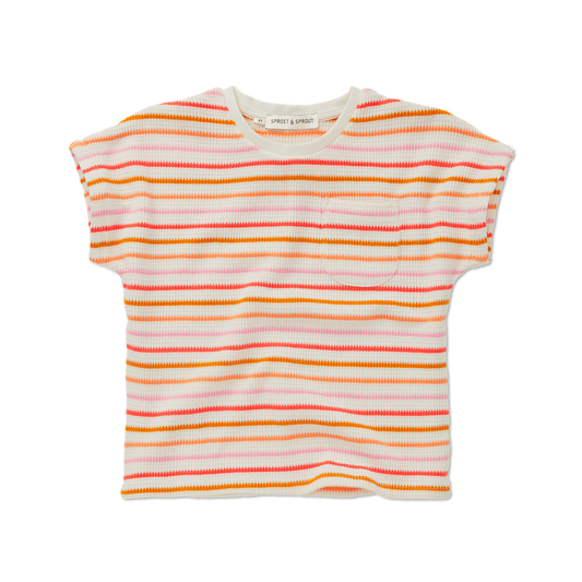 T-SHIRT WAFFLE STRIPES | SPROET & SPROUT