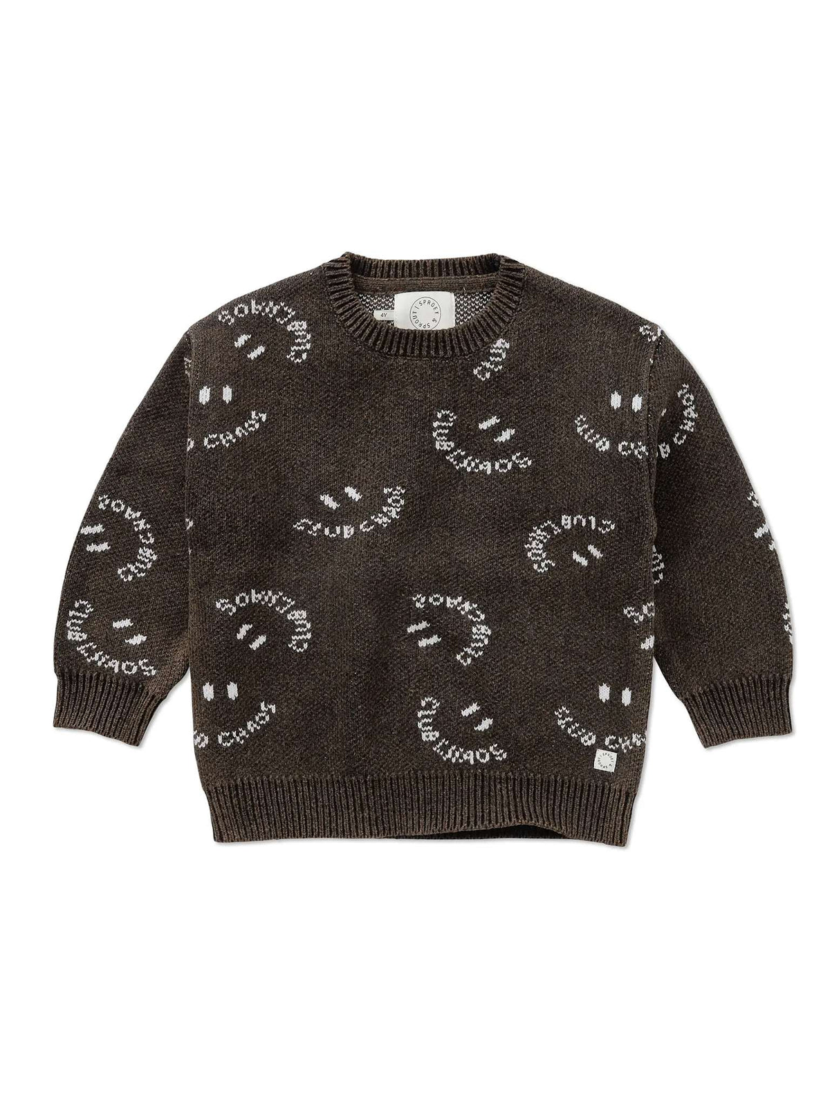 SWEATER WASH BLACK | SPROET & SPROUT