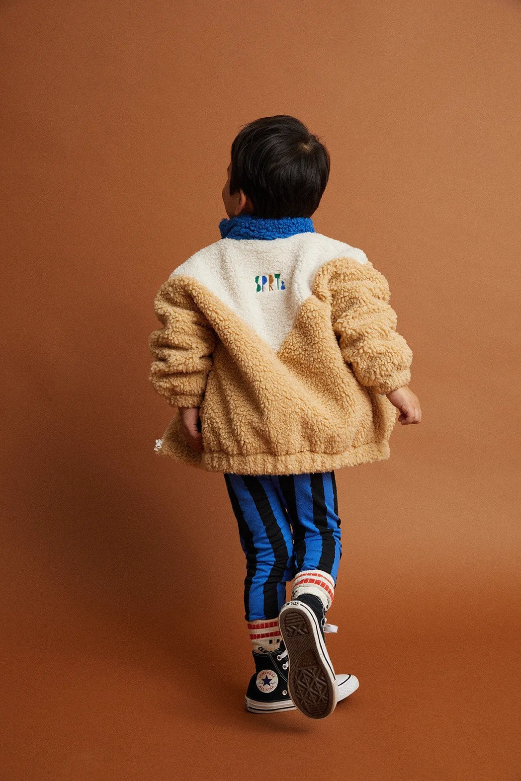 WINTER LEGGING PAINTED STRIPE BLUE | SPROET & SPROUT